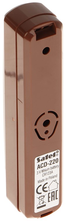 BEZPRZEWODOWA, KURTYNOWA CZUJKA PIR ACD-220-BR ABAX2 SATEL-1324596