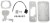 UCHWYT DO CZUJEK RUCHU BRACKET-C SATEL-1350123
