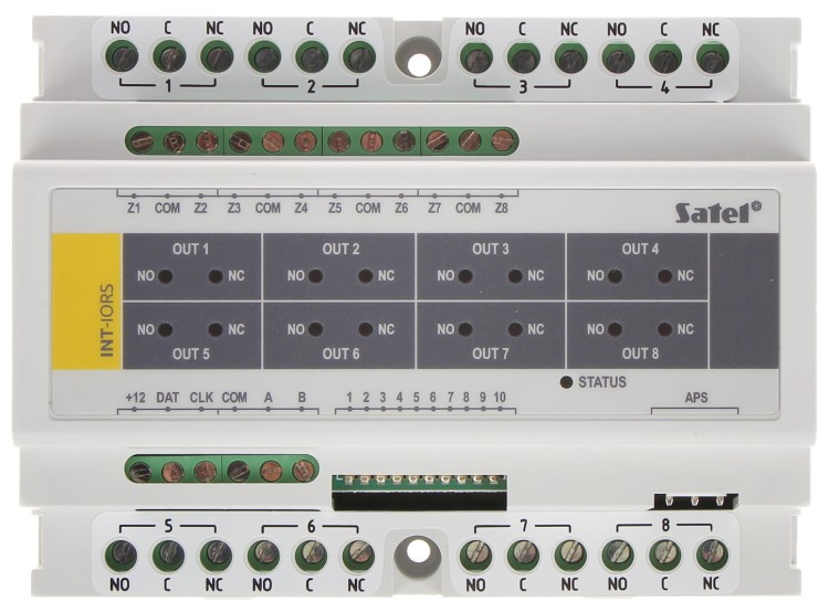 EKSPANDER INT-IORS 8 WEJŚĆ/8 WYJŚĆ SATEL-1352927