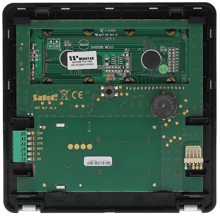 KLAWIATURA DO CENTRALI ALARMOWEJ INT-KLFR-B SATEL-1328060