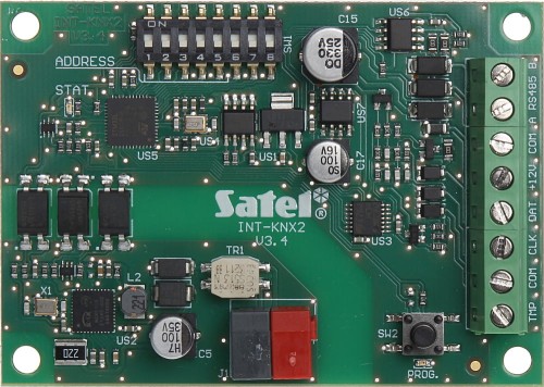 INTERFEJS KOMUNIKACYJNY INT-KNX-2 SATEL-1351223