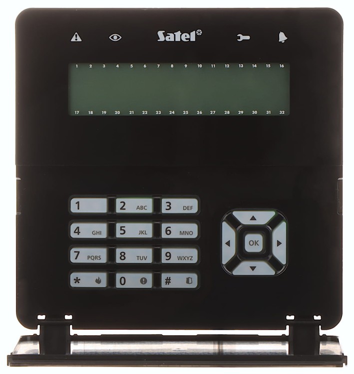 BEZPRZEWODOWA KLAWIATURA Z RFID INT-KWRL2-B ABAX/ABAX2 SATEL-1328160