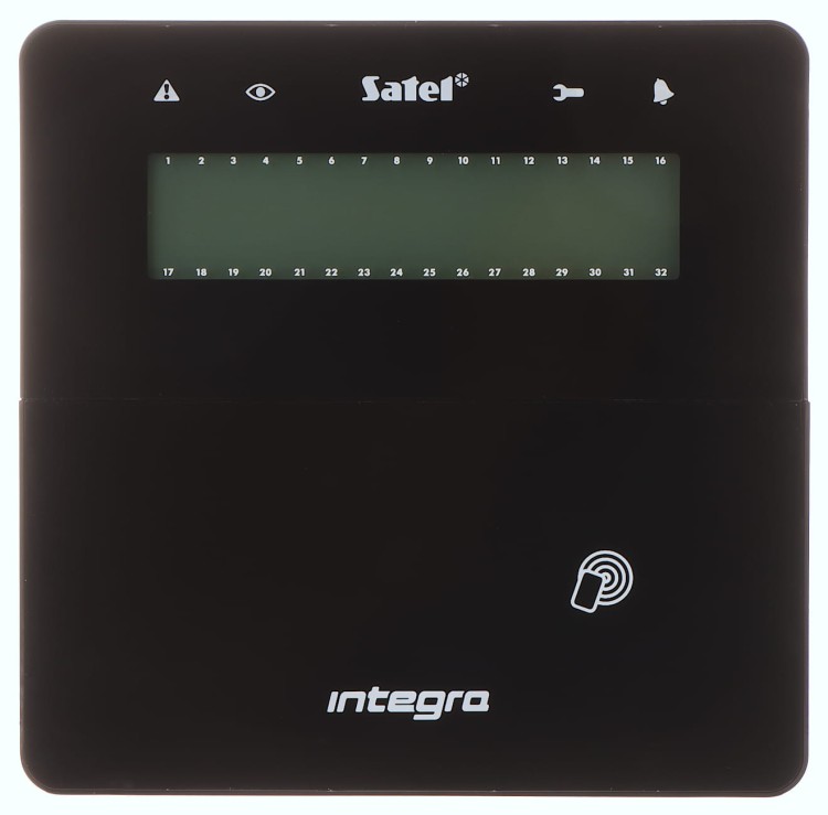 BEZPRZEWODOWA KLAWIATURA Z RFID INT-KWRL2-B ABAX/ABAX2 SATEL-1328159