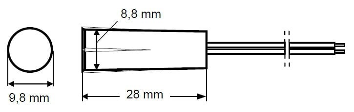 KONTAKTRON CYLINDRYCZNY K-2-2E SATEL-1352786
