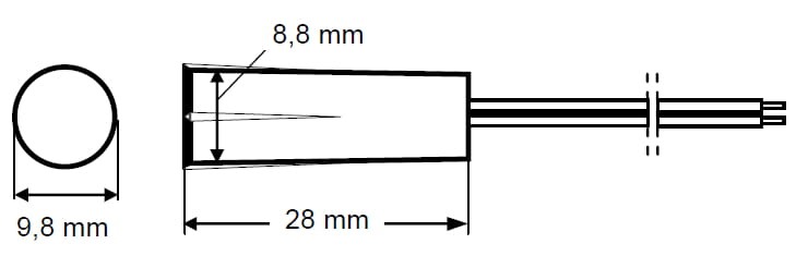 KONTAKTRON CYLINDRYCZNY K-2-2E-BR SATEL-1352788