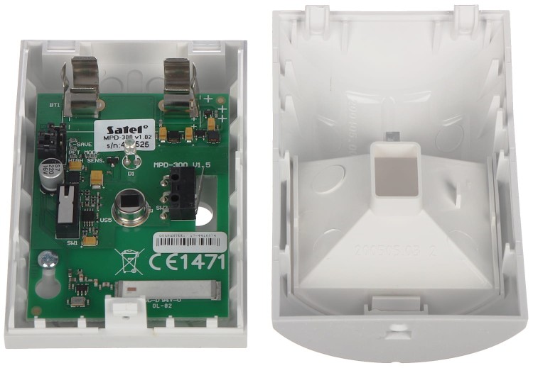 BEZPRZEWODOWA CZUJKA PIR MPD-300 SATEL-1353956