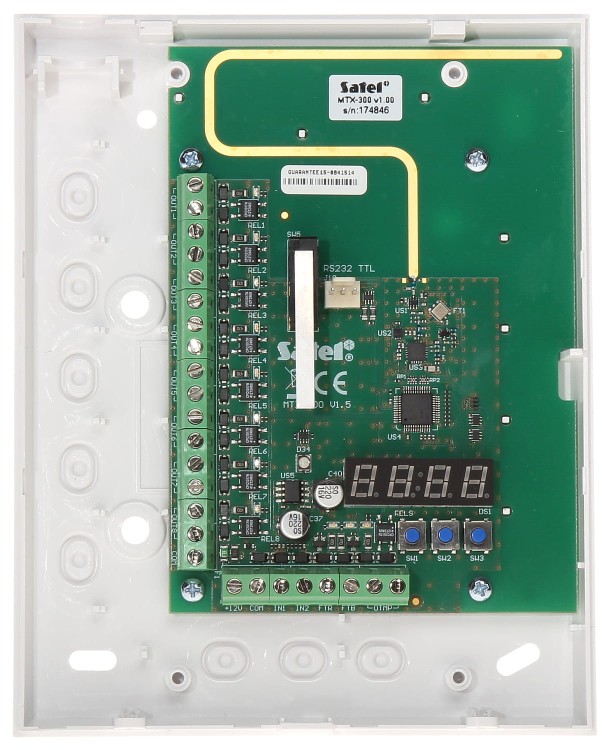 KONTROLER SYSTEMU BEZPRZEWODOWEGO MTX-300 SATEL-1349376