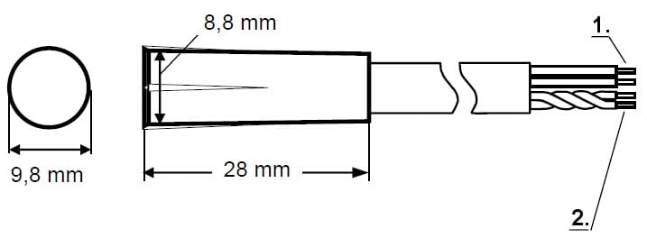 KONTAKTRON CYLINDRYCZNY S-2 SATEL-1353327