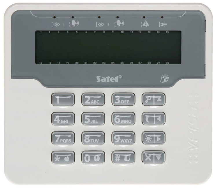 BEZPRZEWODOWA KLAWIATURA Z RFID VERSA-KWRL2 ABAX/ABAX2 SATEL-1339186