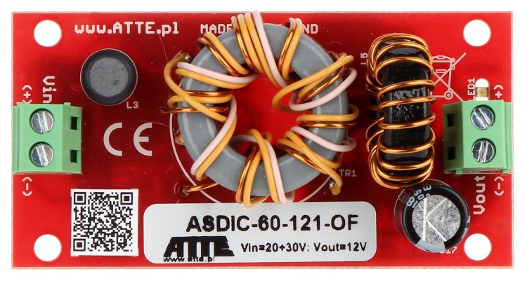 MODUŁ PRZETWORNICY ASDIC-60-121-OF DC/DC ATTE-1336877