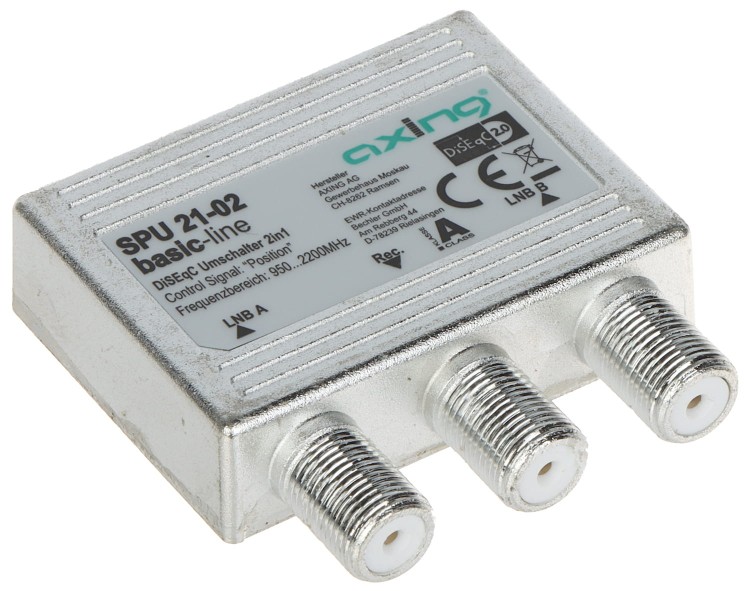 PRZEŁĄCZNIK SPU-21-02 DiSEqC 2.0AXING-1344624