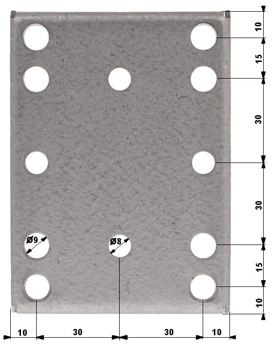 UCHWYT NA SŁUP BRU-1-1353580