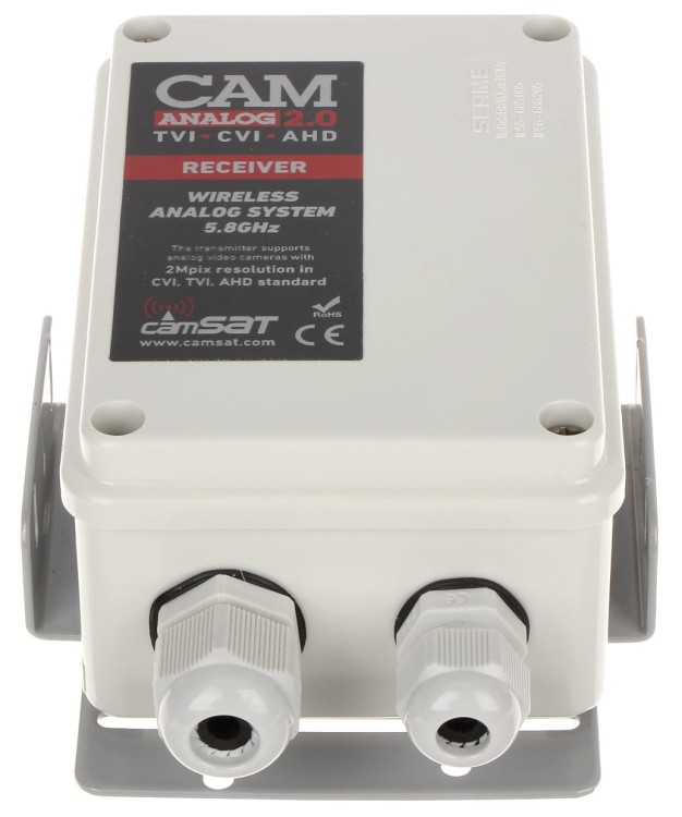 ZESTAW DO TRANSMISJI BEZPRZEWODOWEJ 5.8 GHz CAM-ANALOG-2.0 KOMPLET TXRX-1335366