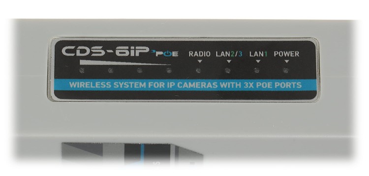 PUNKT DOSTĘPOWY 5.8 GHz CDS-6IP-3POE CAMSAT-1446777