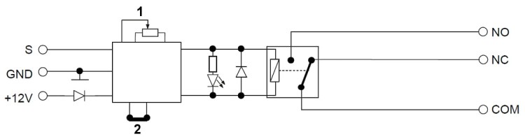 MODUŁ PRZEKAŹNIKA CZASOWEGO PK1-12-ZPC DELTA-1350368