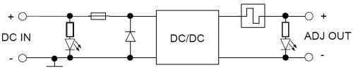 MODUŁ PRZETWORNICY PZU-4810-D2 DC/DC-1351428