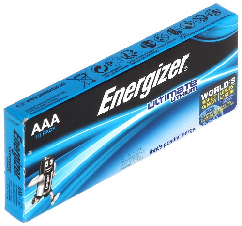 BATERIA LITOWA BAT-AAA-LITHIUM/E*P10 1.5V LR03 AAA ENERGIZER-1338831