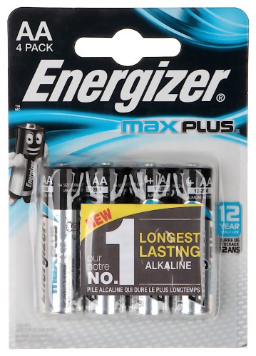 BATERIA ALKALICZNA BAT-AA-MAXPLUS*P4 1.5V LR6 (AA) ENERGIZER-1341292