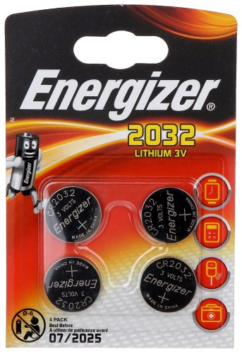 BATERIA LITOWA BAT-CR2032*P4 ENERGIZER-1343859