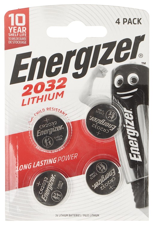 BATERIA LITOWA BAT-CR2032*P4 ENERGIZER-1469858