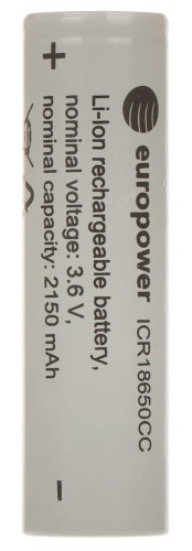AKUMULATOR LI-ION BAT-ICR18650CC/EP 3.6V EUROPOWER-1469673