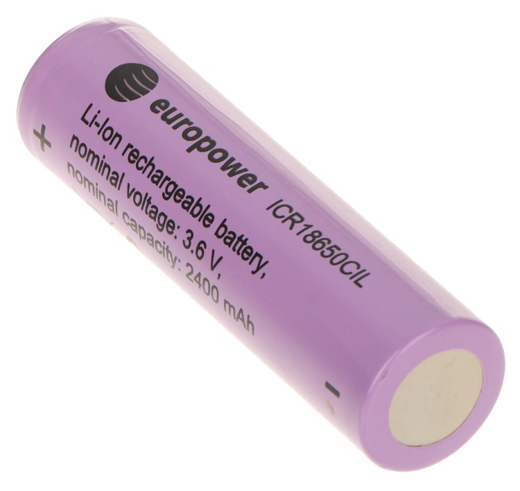 AKUMULATOR LI-ION BAT-ICR18650CIL/EP 3.6V EUROPOWER-1469669