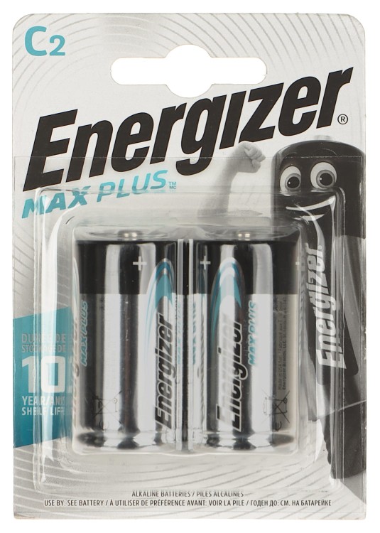 BATERIA ALKALICZNA BAT-LR14-MAXPLUS*P2 1.5V LR14 (C) ENERGIZER-1445866