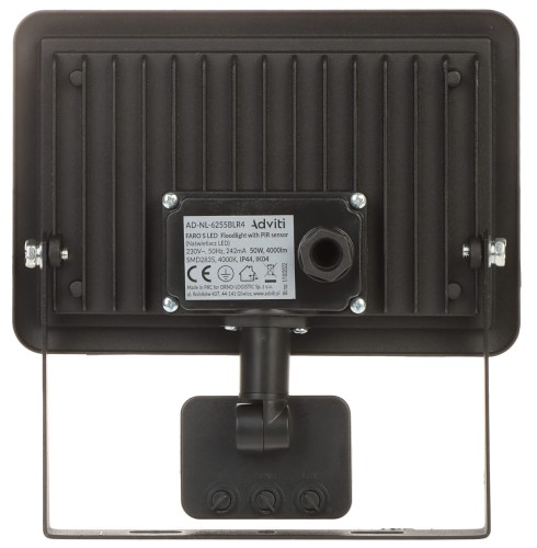 REFLEKTOR LED Z CZUJNIKIEM RUCHU AD-NL-6255BLR4 ADVITI-1469449