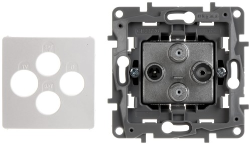 GNIAZDO KOŃCOWE LE-764566 R-TV + 2xSAT Niloe LEGRAND-1346945