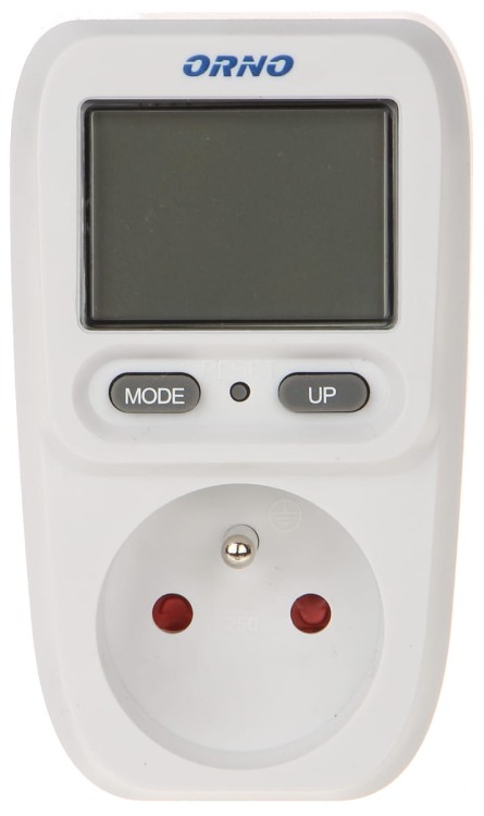 WATOMIERZ, KALKULATOR ENERGII Z WYŚWIETLACZEM LCD OR-WAT-419 ORNO-1335191