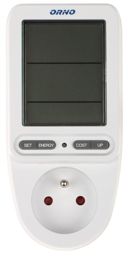 WATOMIERZ, KALKULATOR ENERGII Z WYŚWIETLACZEM LCD OR-WAT-435 ORNO-1335154