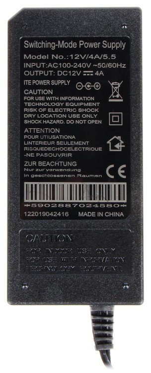 ZASILACZ 12V/4A/5.5-1349703