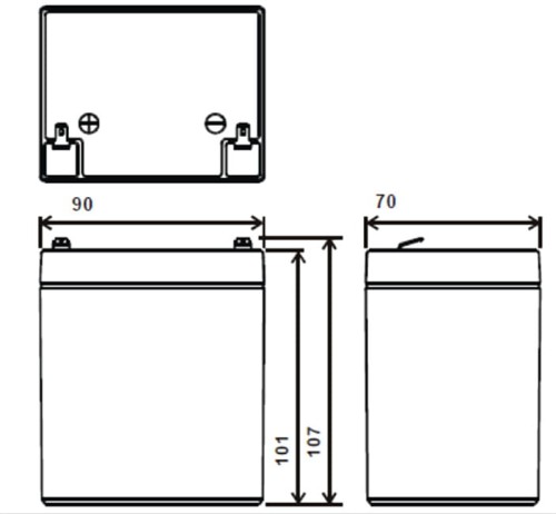 AKUMULATOR 12V/5AH-MW-1347238