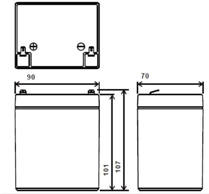 AKUMULATOR 12V/5AH-MW-1347238