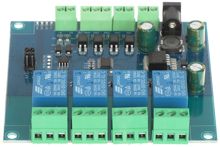 MODUŁ PRZEKAŹNIKOWY 4R-D7 Modbus RTU-1324399