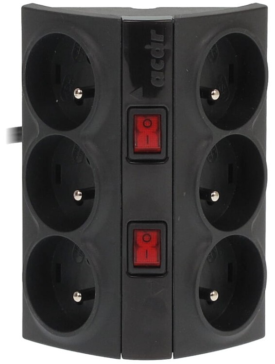 LISTWA ZASILAJĄCA ACAR-SMART (6 GNIAZD)-1446918