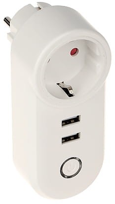 INTELIGENTNE GNIAZDO ELEKTRYCZNE ATLO-P1U2-TUYA Wi-Fi, Tuya Smart-1320176