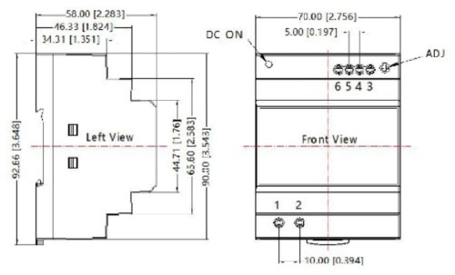 ZASILACZ IMPULSOWY DL2-100-48-U-1446878