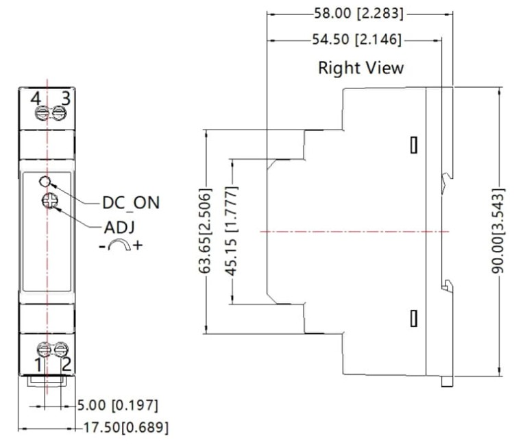 ZASILACZ IMPULSOWY DL2-15-48-U-1360433