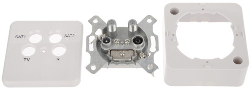 GNIAZDO KOŃCOWE GAR-SAT/2F-SIG R-TV SAT-1355108
