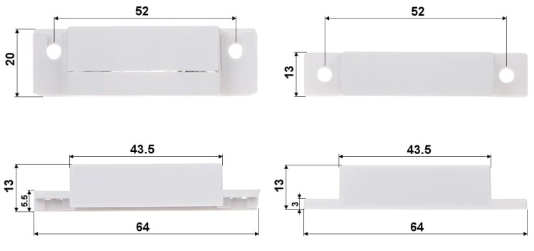 KONTAKTRON BOCZNY KN-CA31/NO WYJŚCIE NO-1339135