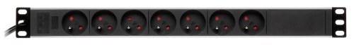 LISTWA ZASILAJĄCA PD-7/RACK/IEC-1348161