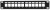 PATCH PANEL KEYSTONE PP10-12/K 10"-1353540