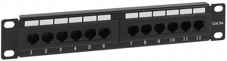 PATCH PANEL RJ-45 PP10-12/RJ 10"-1353543