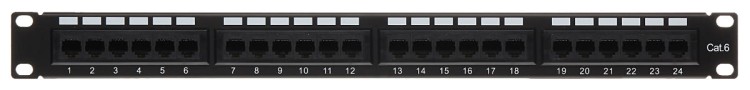 PATCH PANEL RJ-45 PP-24/RJ/6-1348518
