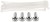 PATCH PANEL KEYSTONE PP-24/RJ-FX/6AC2-1341068