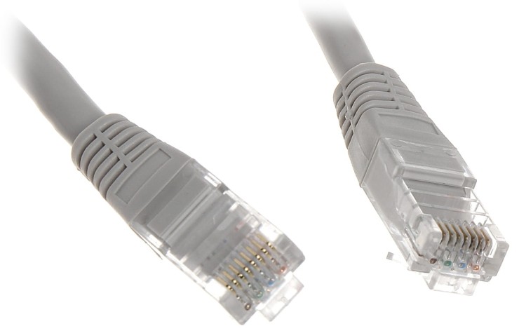PATCHCORD RJ45/6/5.0-GREY 5.0m-1348315