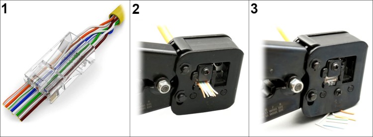 WTYK MODULARNY RJ45T*P100 TYP EZ-1341486