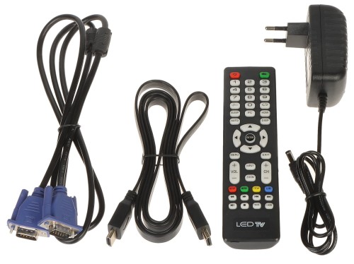 MONITOR VGA, HDMI, AUDIO, 2XVIDEO, PILOT TFT-10/CCTV 10"-1518965