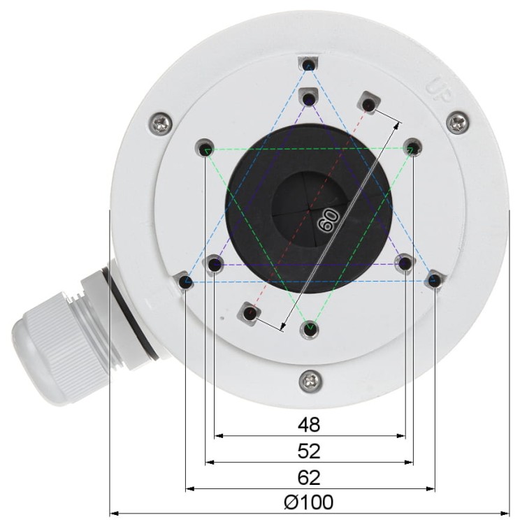 UCHWYT KAMERY DS-1280ZJ-XS Hikvision-1346184